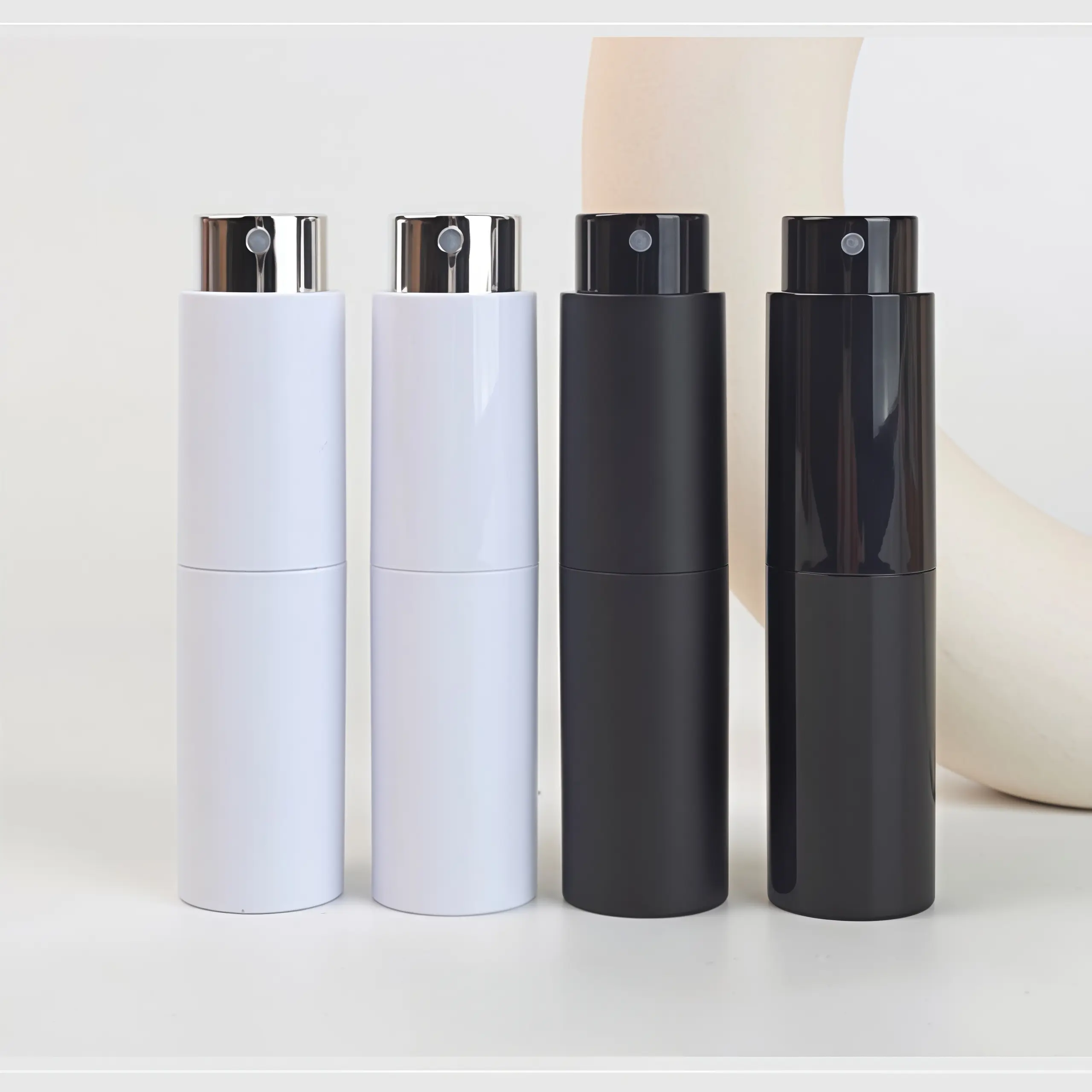 10 ml Refillable Travel-Size Perfume Spray Bottle, Empty Cologne Dispenser Container for Beauty & Personal Care Travel Use