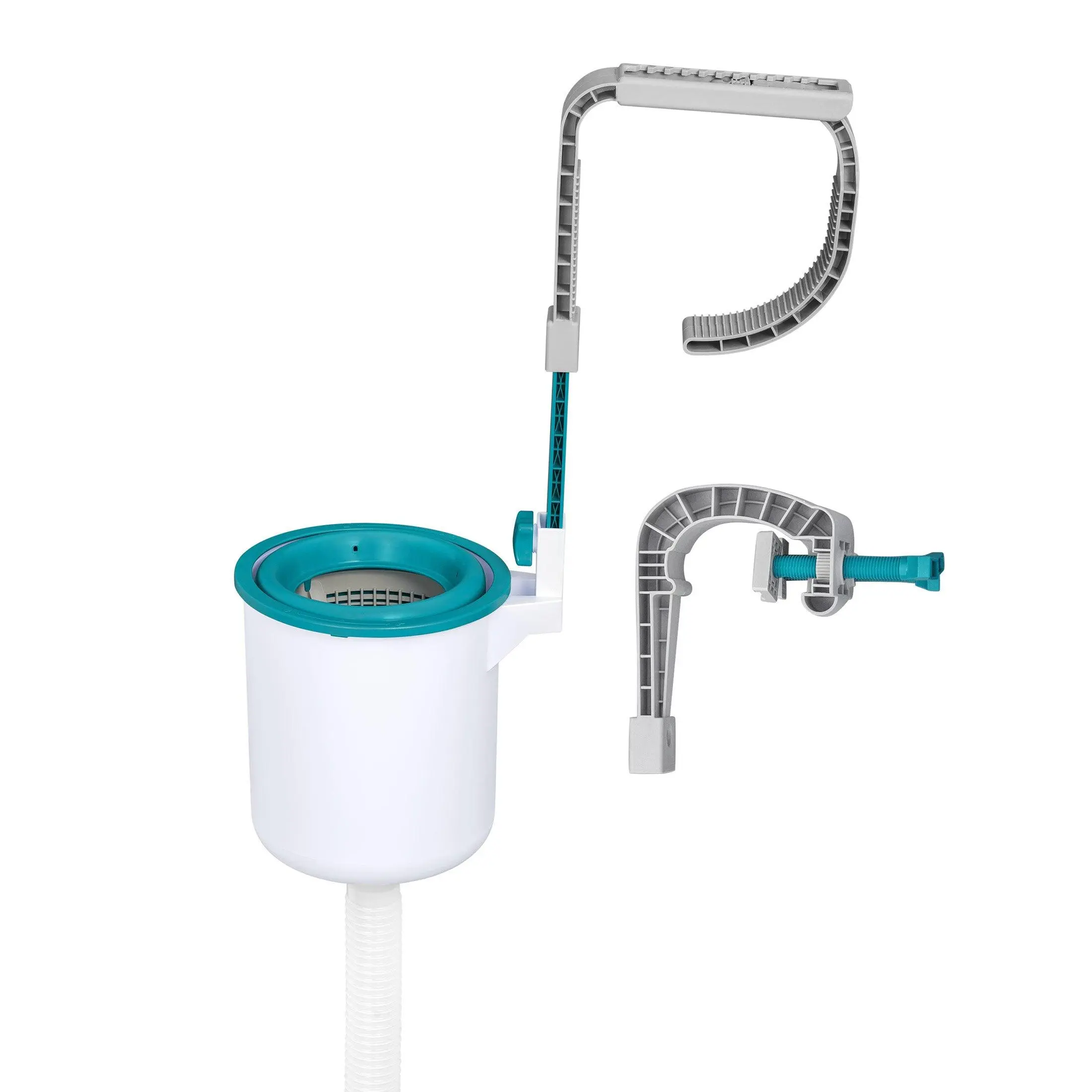 Bestway Flowclear Wall Mounted Automatic Swimming Pool Surface Skimmer, White