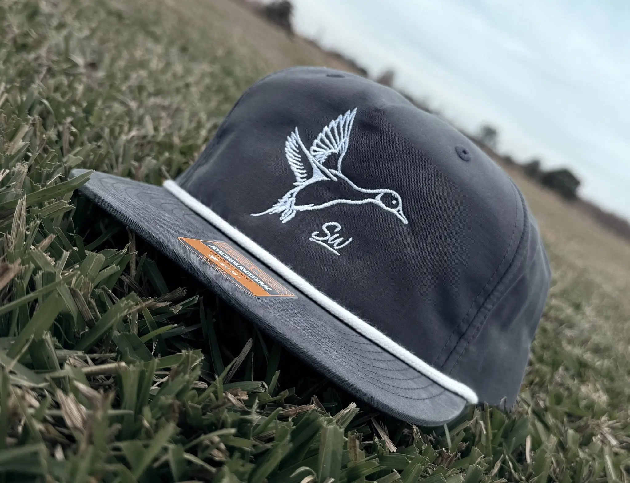 South Wind Hat Co. Richardson 256 rope hat. Logo Rope Hat Embroidered Cotton Hat