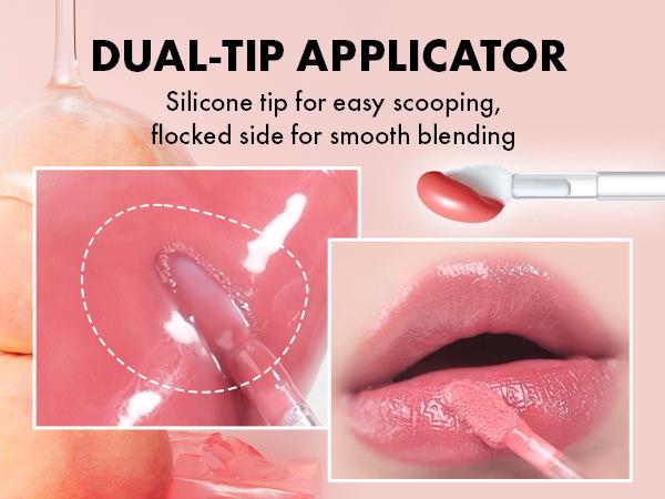 [AMUSE Seoul Official] Jel-Fit Tinted Lip Gloss | 10 Shades, High-Shine, Lipstain, Plumping, Ultra-Glossy Finish, Peptides & Cica PDRN