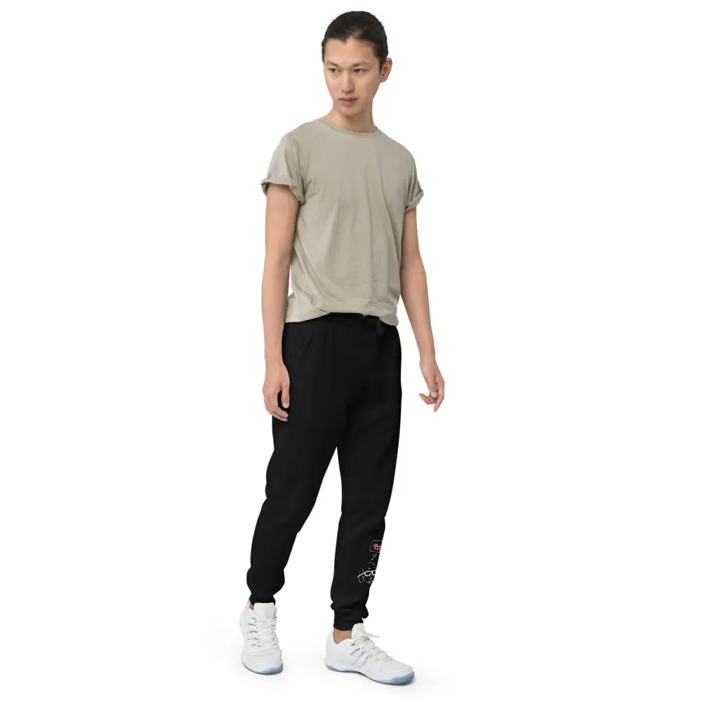 Cotton Heritage Unisex Cotton Fleece Sweatpants - Charcoal Heather Casual Everyday Outfit Bottoms with Pockets, Flat Drawstrings, Gusset at Crotch, Well-Made, Made on Demand, Casual Wear, Cotton Blend