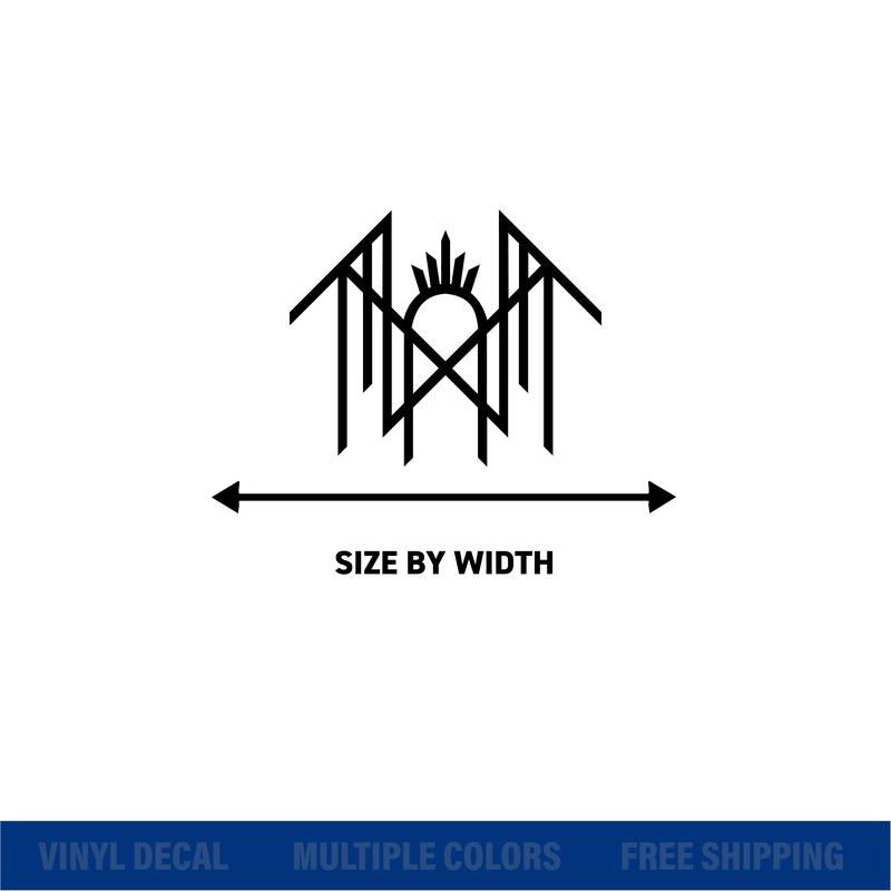 Sleep Token Logo Car Window Vinyl Decal Sticker Multiple Colors & Sizes