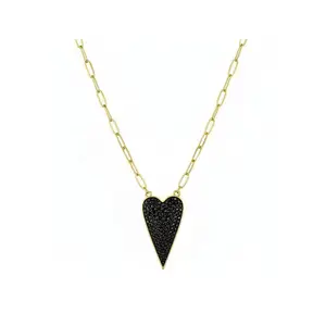 True Love Necklace - Black
