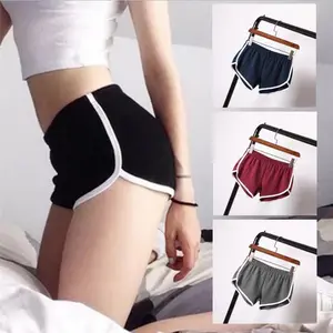 Soft Comfy Booty Cotton Workout Pants Breathable Lounge Dolphin Shorts Cycling Hiking Pants for Women