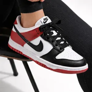 Nike Dunk Low GS Black Toe HF9980-600 GS & Women's Fashion Sneaker New