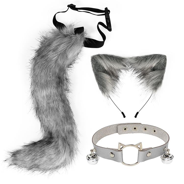 Fluffy Cat Ear & Tail Set with Collar – Cute Cosplay Outfit for Girls | Perfect for Anime, Halloween & Dress-Up Festival Fluffy Cat Ear & Tail Set with Collar – Cute Cosplay Outfit for Girls | Perfect for Anime, Halloween & Dress-Up Festival