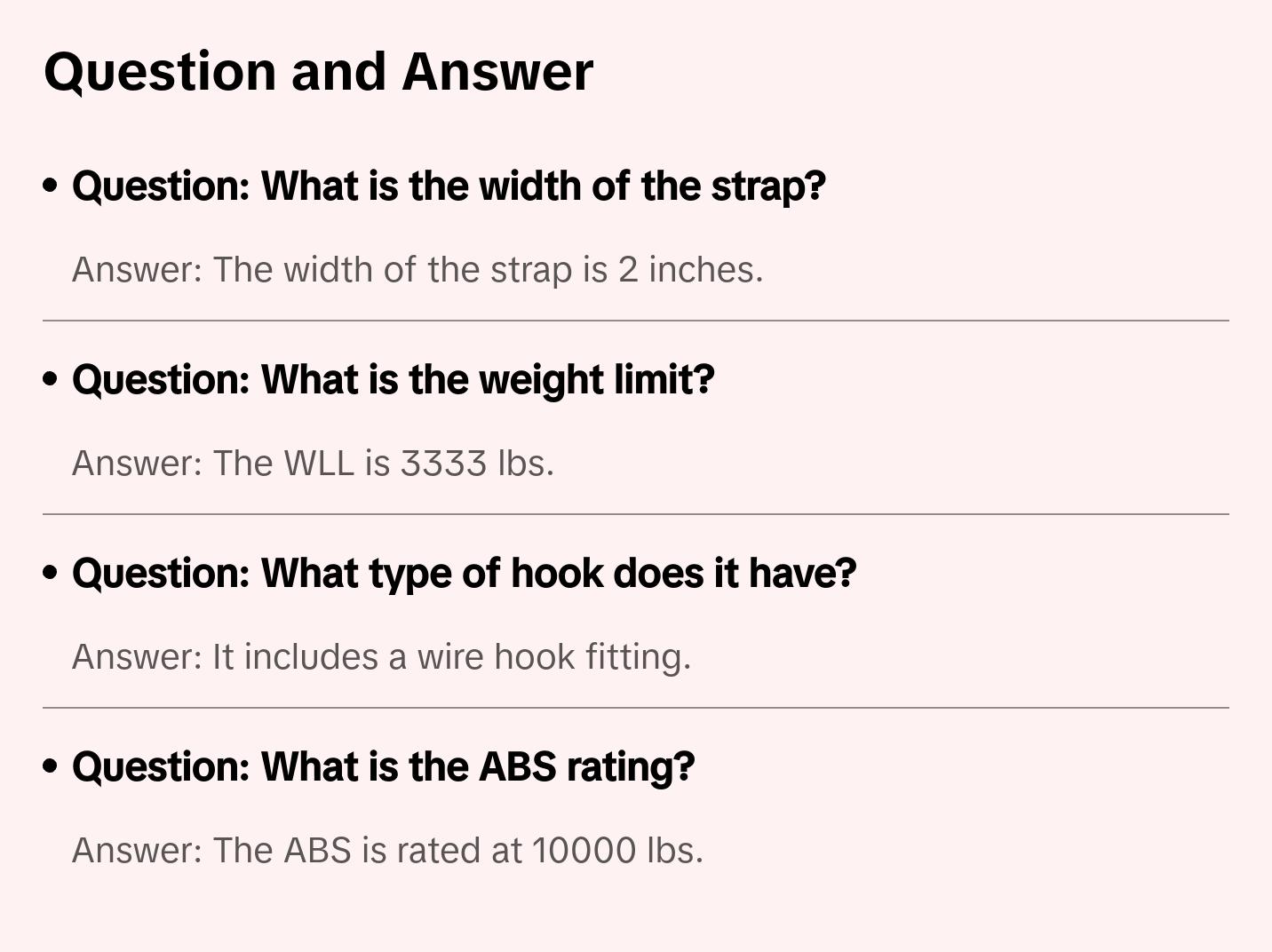 Flatbed Winch Strap with Wire Hook, 2"