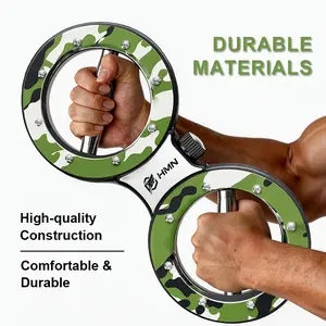 【Featured TikTok Products】HMN Adjustable Resistance 360-Degree Rotatable Forearm Exerciser | Premium Stainless Steel Hand Strength Training Device Multi-Functional Burn Machine for Home Gym Workouts | Valentine's Day Special Sale
