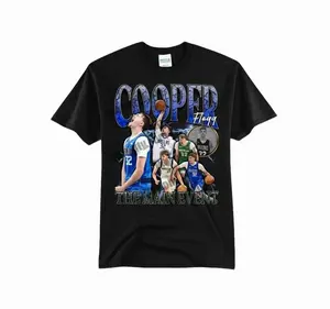 Vintage Cooper Flag Shirt, Adult Tee, Cooper Flagg Graphic Shirt, Basketball Lover shirt, Retro Y2K Style Unisex T-Shirt 4