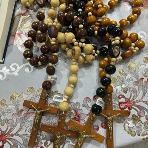 Rosario Grande Jumbo  Madera Religious Decor