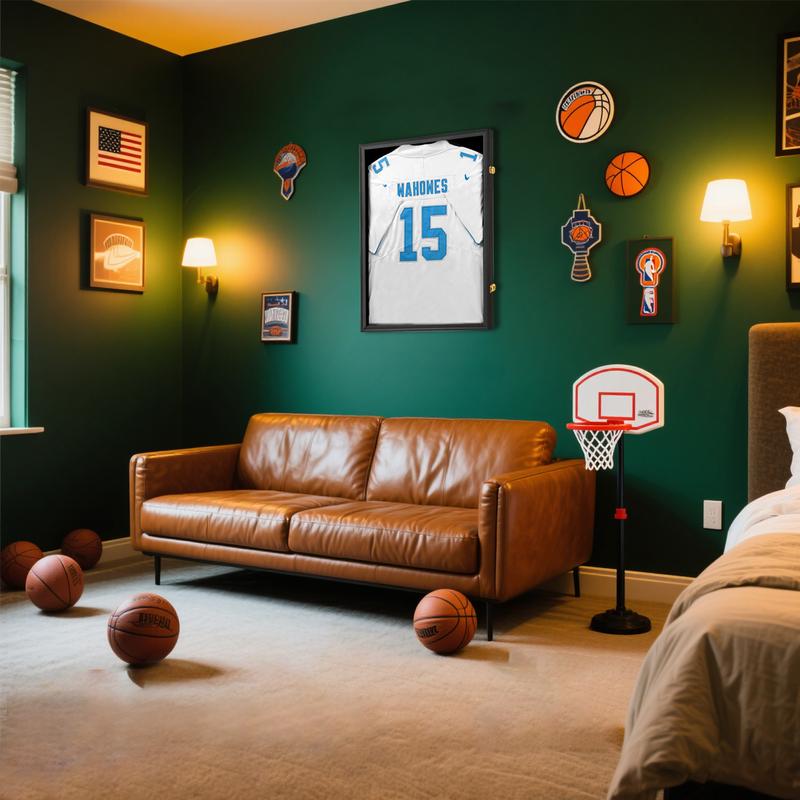 IHEIPYE Jersey Frame Display Case with 98% UV Protection Acrylic Panel Gold Locks for Baseball Basketball Football Soccer Hockey Sport Shirt Black IHEIPYE Jersey Frame Display Case with 98% UV Protection Acrylic Panel Gold Locks for Baseball Basketball Football Soccer Hockey Sport Shirt Black