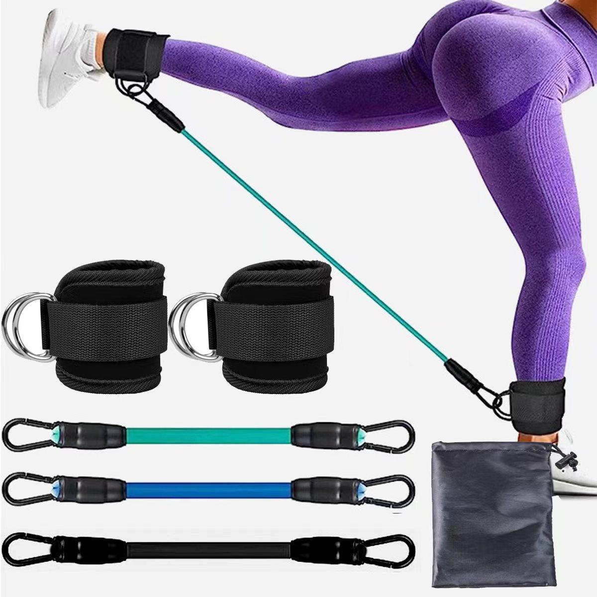 Ankle Strap Resistance Bands Hip Leg Strength Pull Rope Fitness Elastic Training Home Yoga Pilate Crossfit Workout Gym Equipment Ankle Strap Resistance Bands Hip Leg Strength Pull Rope Fitness Elastic Training Home Yoga Pilate Crossfit Workout Gym Equipment