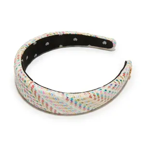 RAINBOW ALICE RAFFIA MEDLEY HEADBAND