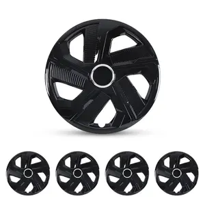 WOLFSTORM 4-Pack 15 Inch Universal Hubcaps for Steel Wheel Rims Cover
