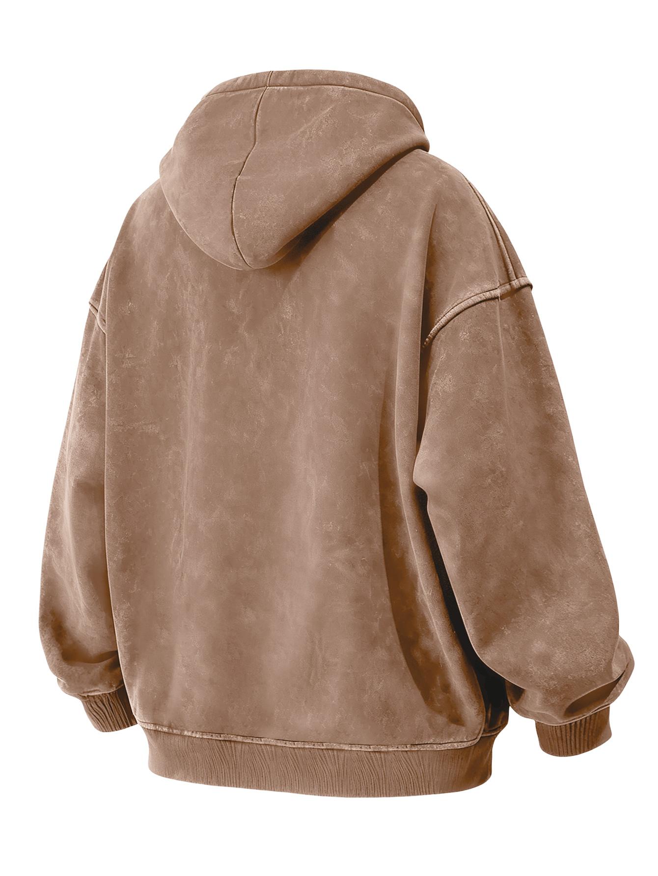 CCCMAI Men's Plain Drop Shoulder Essentials Hoodie Regular Fit Casual Long Sleeve Hooded Sweatshirt for Fall & Winter Loose Fit Unisex Car Long Sleeve Menswear Tops