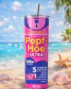Pept-Hoe Ultra – Funny 20oz Skinny Tumbler