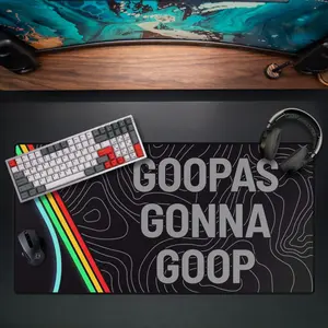 ARC Raiders Goop Inspired Mouse Pad, Keyboard Mat, The Burnt Peanut Video Game Desk Mat, ARC Raiders Goop Gaming Playmat For Computer Accessories, Gift For Gamers,