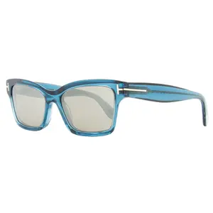 Tom Ford Mikel Sunglasses TF1085 90L Transparent Aqua, 54mm FT1085