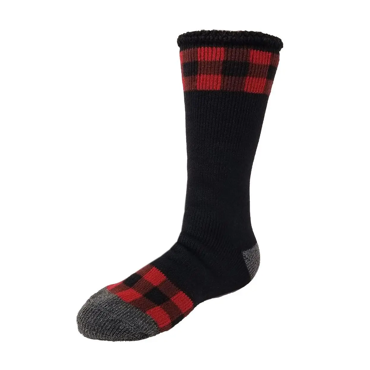 Gaahuu Men's Buffalo Check Thermal Sock 2.7 Tog