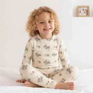 Bamboo Two-Piece Pajama Bear Picnic