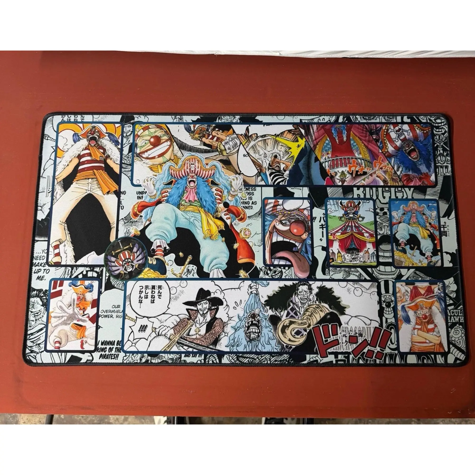 BUGGY Playmat-ANIME TCG Playmat, Anti Slip Deskmat and Mousepad