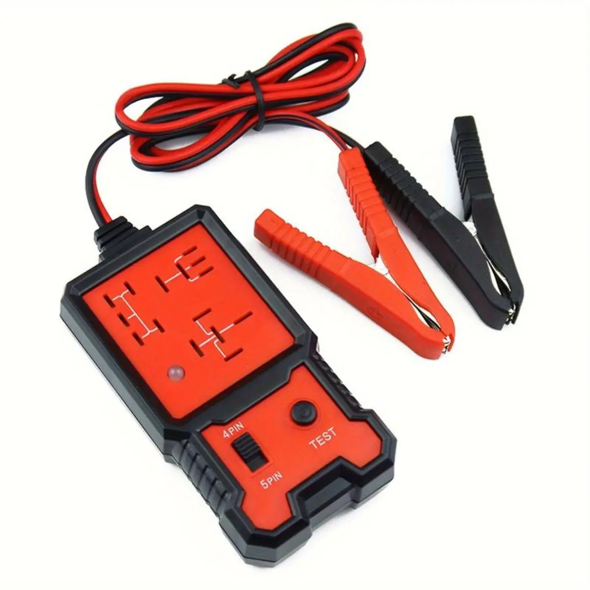 12V-24V Universal Relay Tester, Multi-Functional Electronic Repair Tool with Voltage & Pin Testing, Automotive Circuit Tester for Vehicle & Truck Professional Repair, Christmas Gift for Men, Relay Voltage Tester
