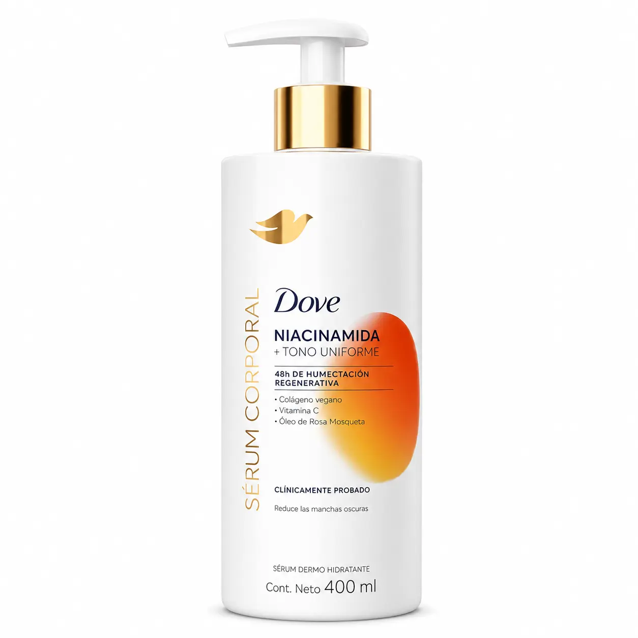 Dove Niacinamide Body Serum, Uniform Tone Formula - Dark Spot Reducing Body Moisturizer for All Skin Types
