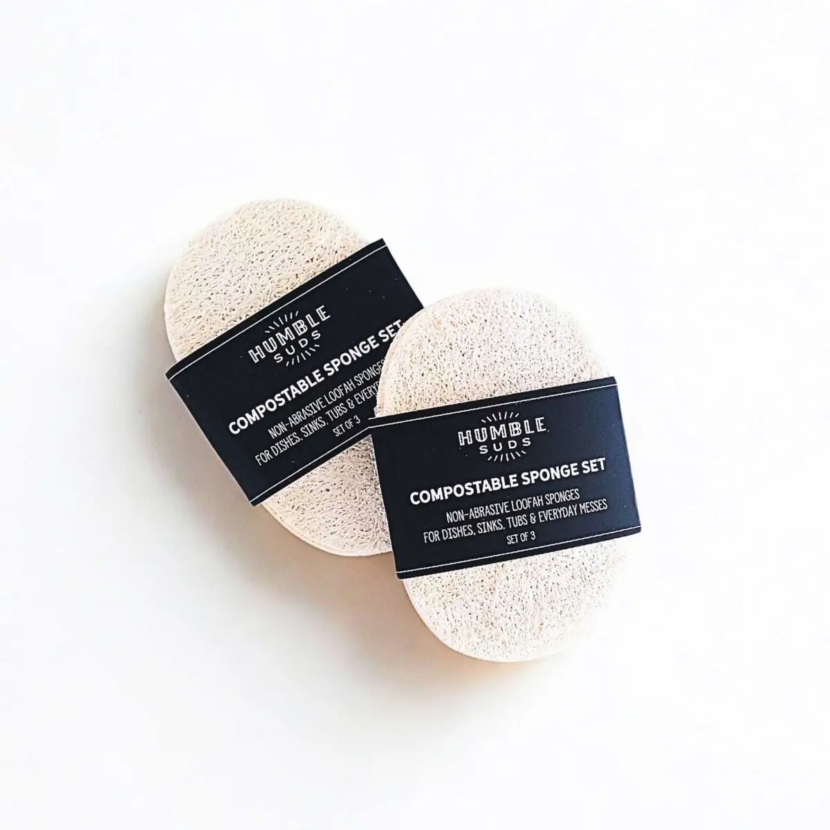 Compostable Eco-Sponge Set of 3