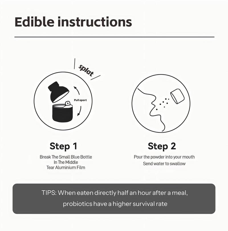 ZOOONE 30bottles*0.7oz Women's Probiotics 40 Billion CFU