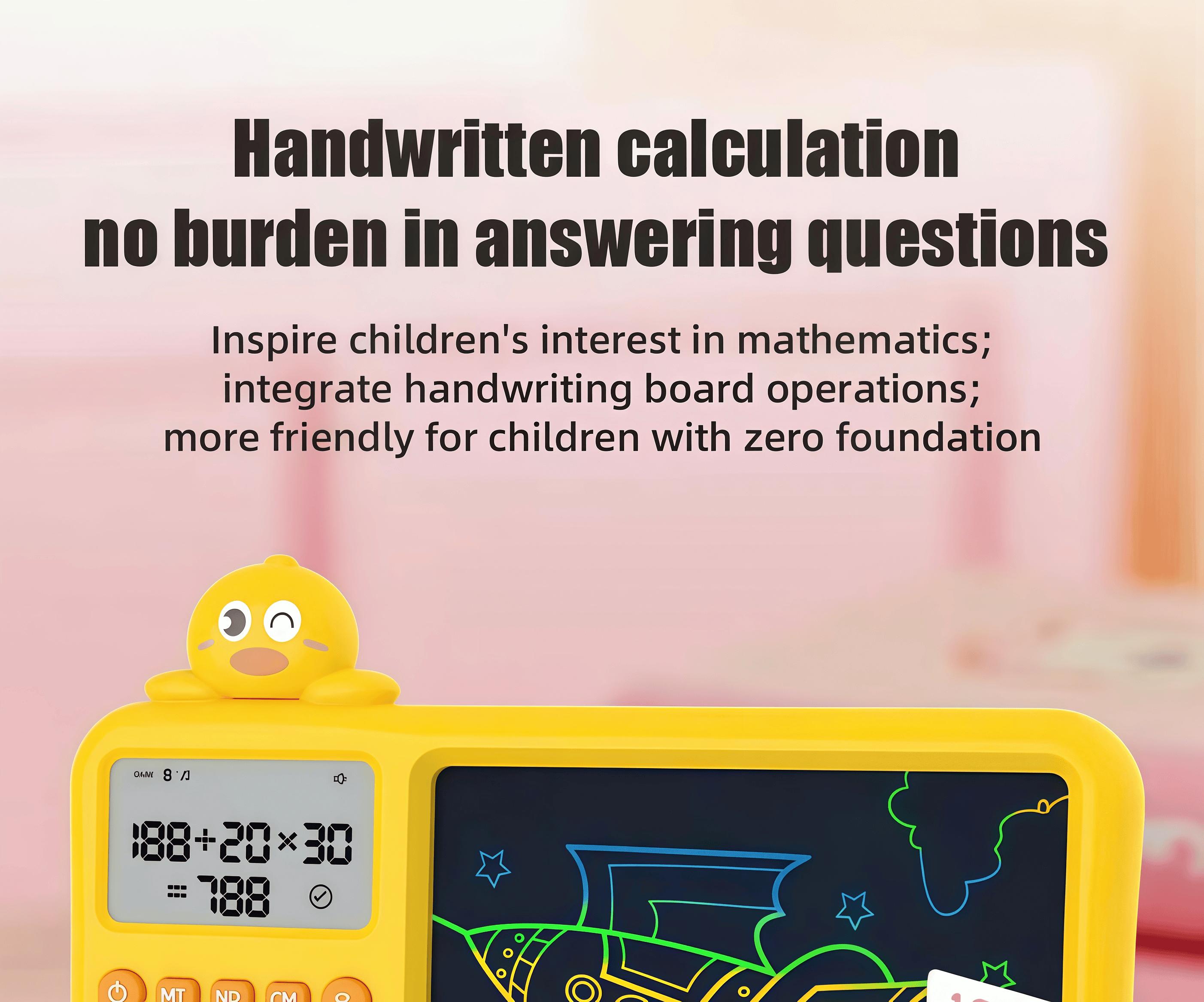 Interactive STEM Math Toy for Kids | Fun Electronic Learning Game to Build Thinking & Calculation Skills | Perfect Educational Gift for Home or Travel