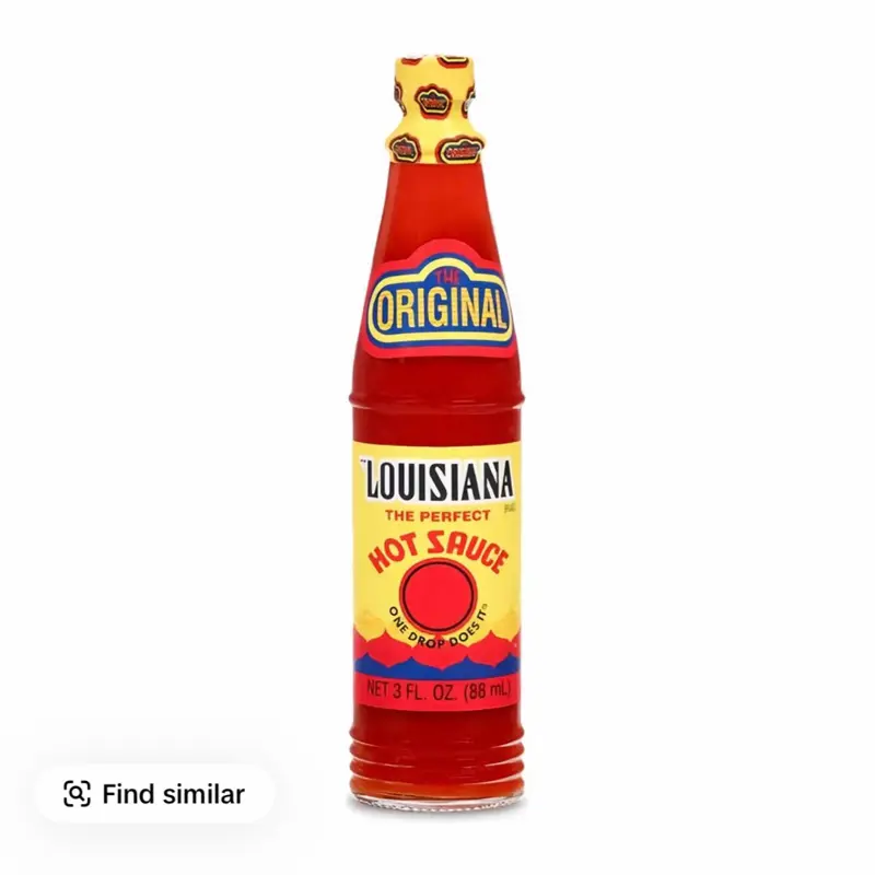 Piman Tabasco Louisiana gou nan spaghetti