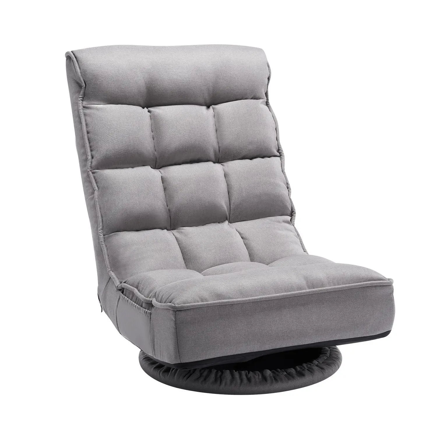 【SummerFinds】VEVOR 360° Swivel Floor Gaming Chair with 4 Adjustable Position Folding Floor Chair
