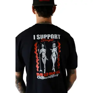 I support single moms graphic tee