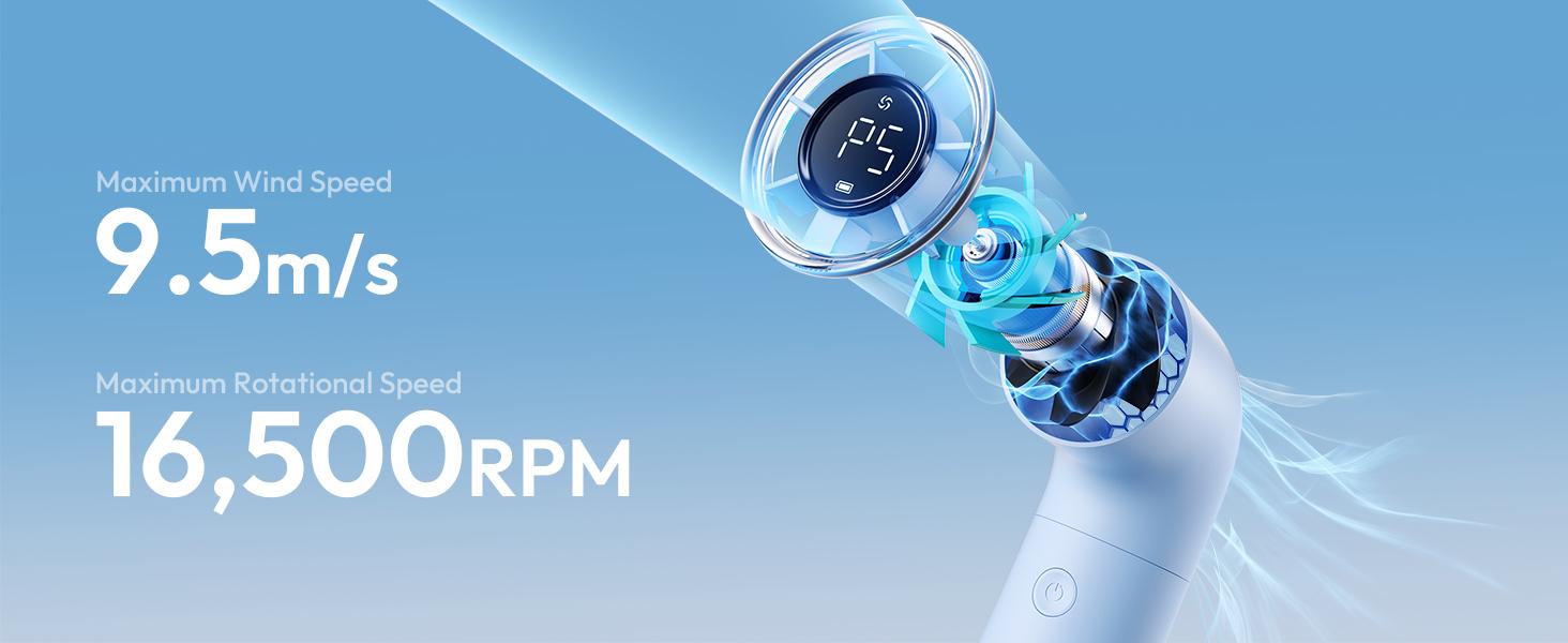 Aecooly Portable Handheld Fan, High-Speed Mini Fan with 15000 RPM Turbo, 4 Speeds, 8H Cooling, Pocket-Sized Rechargeable Fan for Travel, Personal Use, Gifts for Women and Men, Summervibes，dealsforyoudays