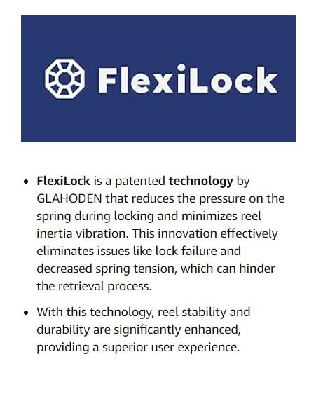 GLAHODEN Retractable Hose Reel, Max 130 FT / 115 FT / 100FT / 65FT Garden Water Hose Reel with 9-Pattern Nozzle, 180° Swivel Bracket Wall-Mounted, Automatic Rewind, Lock at Any Length, with Slow Return System，Optional Metal Bracket