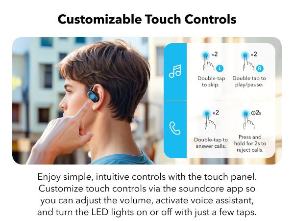 soundcore V20i by Anker Open-Ear Headphones, Adjustable Ear Hooks, Ultra-Comfort, Snug Fit, Powerful Sound, Clear Calls, IP55, 36H Playtime, Bluetooth 5.4 Wireless Earbuds, Multipoint Connection