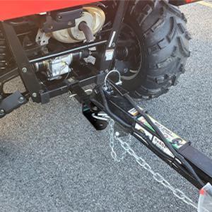 Nilight 3 in 1 ATV UTV Multi Hitch Mount with 2 inch Ball Hitch Rated 2000 LBS Fits 2 Inch Receiver Winch Strap Loop Rated 5000 LBS