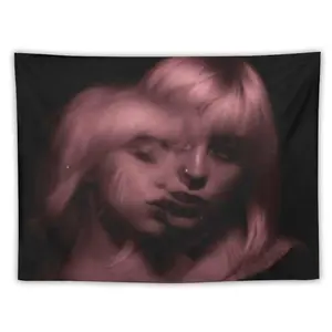 Flag Billies Music Album Poster Tapestry Wall Hanging for Bedroom Dormitory Home DecorGT-Billies 60x40inch Cotton Decorative Light Linen Decoration Print Pink