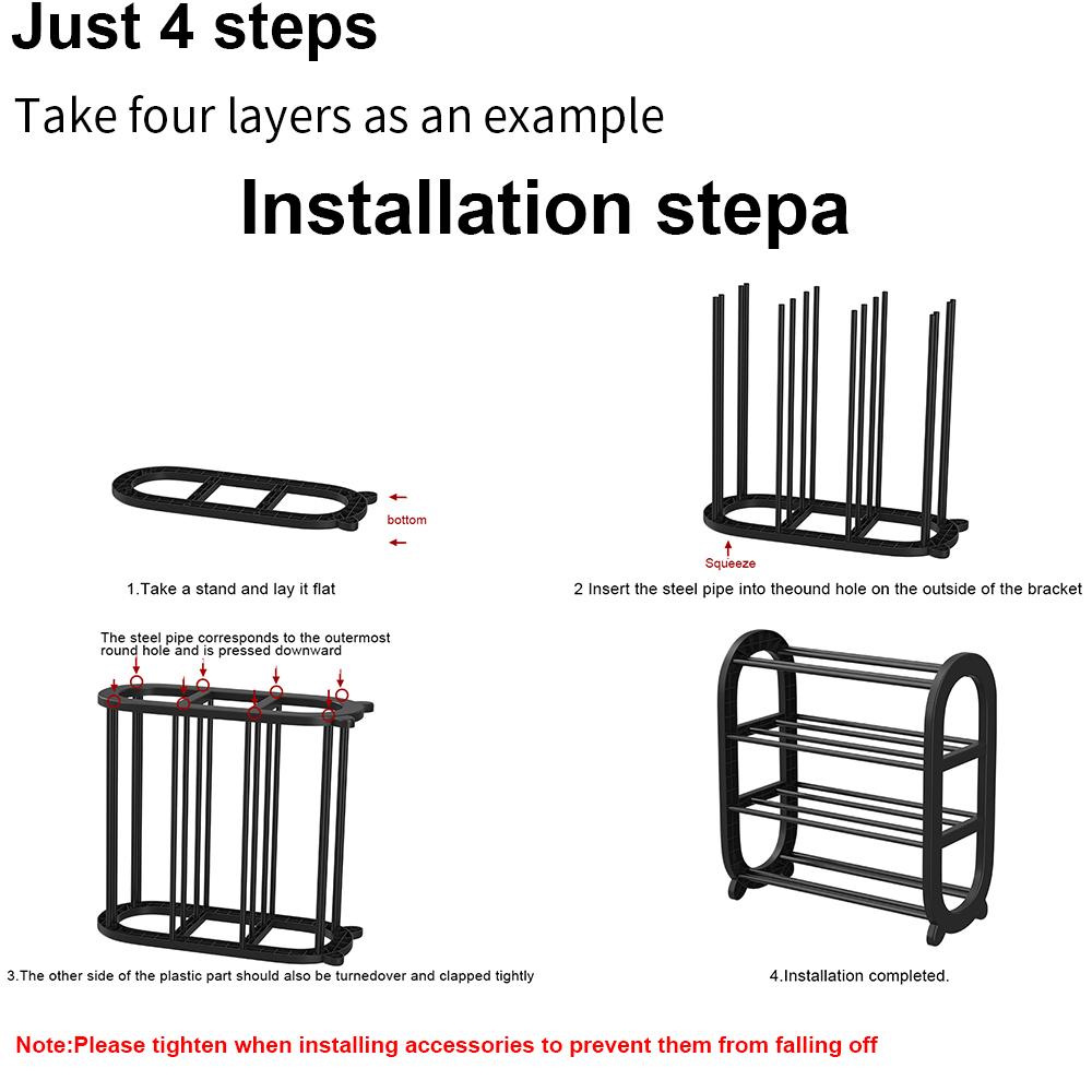 Narrow Shoe Shelf for Doorway 4 Layer 5 Layer Strong Shoes Storage Organizer Space Saving Easy Assembly Shoe Racks for Hallway Bedroom Black White 10-15 kg Capacity