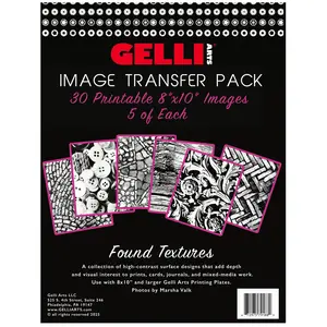 IT'S NEW!!!!  IMAGE TRANSFER PRINTABLES PACK - FOUND TEXTURES