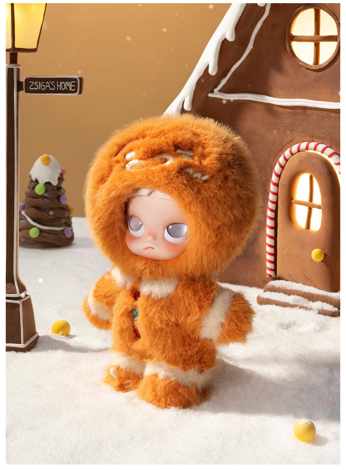 POP MART Zsiga Gingerbread Man 1/8 Action Figure - TikTok Shop