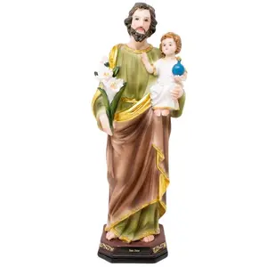 San Jose 12" inches Tall Estatua St. Saint Joseph Brand New  Religious Decor Statue Patron Saint of Fathers