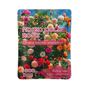Mixed Rose Seeds (1000 seeds) - Heirloom and rare varieties for the home garden, non-GMO, easy-to-grow beautiful perennial flowers