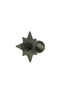 Rustic Star Iron Cabinet Knob HK5
