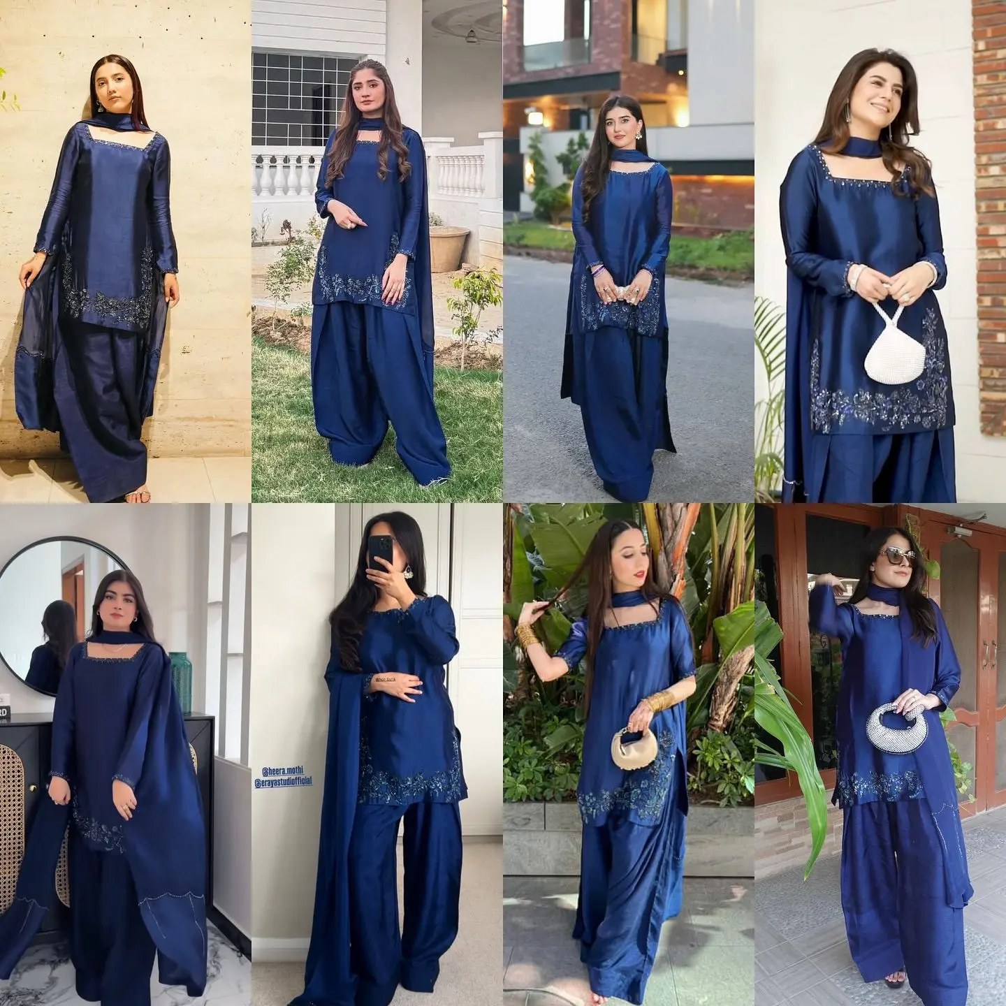 New Collection: 3PC Top-Bottom And Dupatta Set | Fully Stitched Ready To Wear