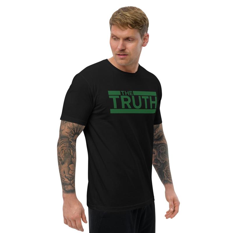 "Truth" Form Fit T-shirt - Black/Hunter