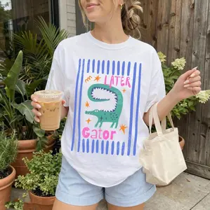 Comfort Colors Later Gator Shirt, Sarcastic TShirt, Funny Womens Shirt, Offensive Shirt, Alligator Shirt, Crocodile Shirt, Funny Mom Tee