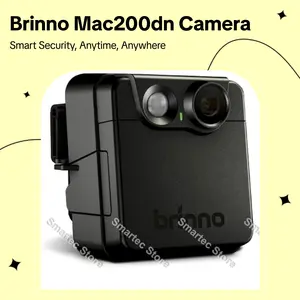 Brinno MAC200DN Portable Motion Activated Wireless Outdoor Security Camera with Smart Night Vision and 3 Recording Modes