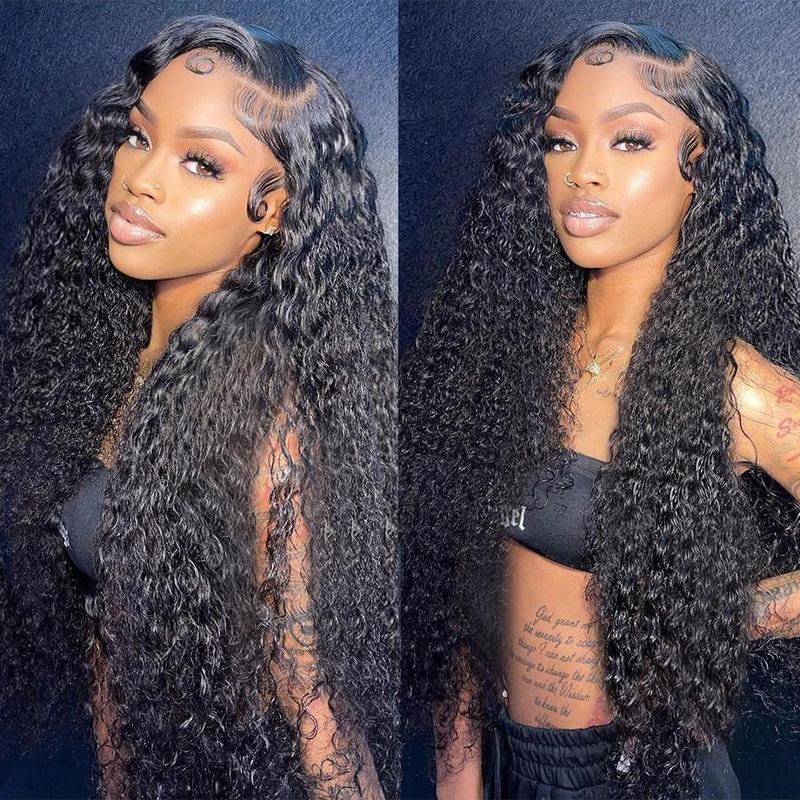 Bling Hair 13x6 Water Wave Lace Frontal Wig Hd Lace Wigs Water Wave Curly Human Hair Wig Lace Front Wig Real Human Hair