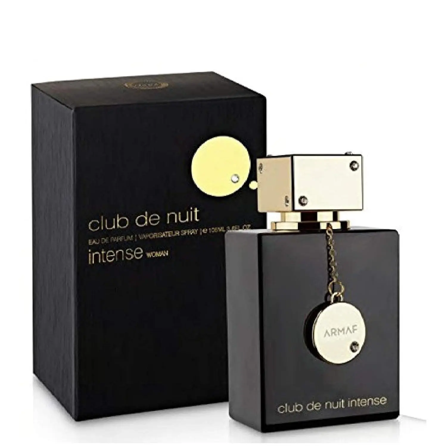 Women's Armaf Club De Nuit Intense Eau De Parfum Spray - 3.6 Oz, Floral Scent, Women Perfumes, Saffron Rose, Single Item